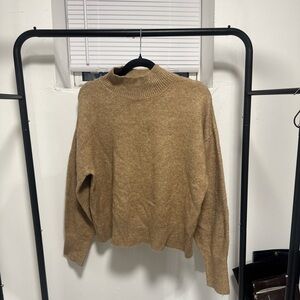 H&M Soft Knit Turtleneck Sweater – Tan/Camel